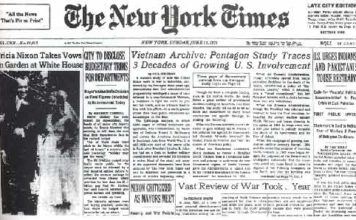 HISTORIAS DE LA HISTORIA: Los papeles del pentágono Créditos a su autor. El propietario de esta imagen es el titular de sus derechos.
