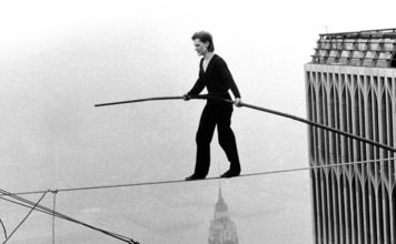 HISTORIAS DE LA HISTORIA: El increíble desafío de Philippe Petit Créditos a su autor. El propietario de esta imagen es el titular de sus derechos.