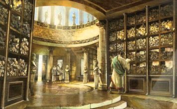 HISTORIAS DE LA HISTORIA: La Biblioteca de Alejandría Créditos a su autor. El propietario de esta imagen es el titular de sus derechos.