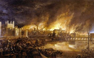 HISTORIAS DE LA HISTORIA: El gran incendio de 1666 Créditos a su autor. El propietario de esta imagen es el titular de sus derechos.