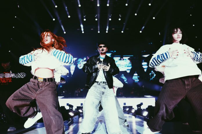 Abraham Mateo en un momento del show